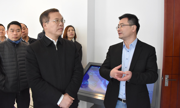 杭州市委常委、余杭區(qū)委書記毛溪浩一行蒞臨我司考察調(diào)研